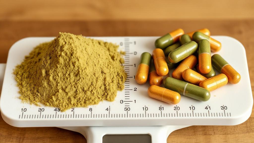 Kratom Powder vs Capsules